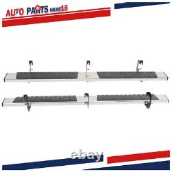 6 Running Board Nerf Bars Side Steps SS For 2020-2022 Silverado 2500HD 3500HD