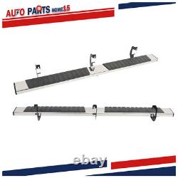 6 Running Board Nerf Bars Side Steps SS For 2020-2022 Silverado 2500HD 3500HD