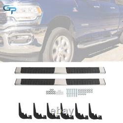 6 Side Steps For 2009-2018 Dodge Ram 1500 Crew Cab Nerf Bars Running Boards SS