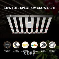 640W Commercial 8Bar Full Spectrum Samsung LED Grow Light for Indoor Veg Bloom
