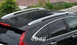 6x Silver Roof Rack Side Rail Luggage Carrier Bars For Honda CRV CR-V 2012-2022