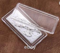 999 Pure Silver Bar Dragon Play Bead Silver Bullion SilverCollection /Random one