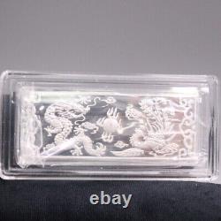 999 Pure Silver Bar Dragon Play Bead Silver Bullion SilverCollection /Random one