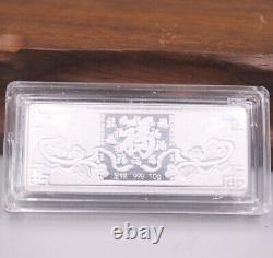 999 Pure Silver Bar Dragon Play Bead Silver Bullion SilverCollection /Random one