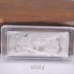 999 Pure Silver Bar Dragon Play Bead Silver Bullion SilverCollection /Random one