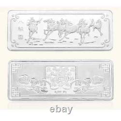 999 Pure Silver Bar Dragon Play Bead Silver Bullion SilverCollection /Random one