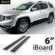 APS Running Board Side Step Nerf Bars 6in Silver Fit Chevy Traverse 18-24