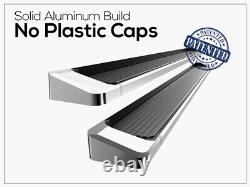APS Running Board Step 6in Aluminum Silver Fit Nissan Frontier Crew Cab 05-24