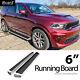 APS Running Board Style Step 6in Aluminum Silver Fit Dodge Durango 4-Door 11-24