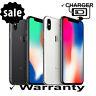 AT&T Apple iPhone X 5.8 64GB 256GB Space Gray Silver Cricket Straight Talk