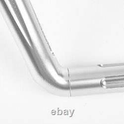 Adjustable Handle Bars Drag Handlebars Adapter Plate Grips For Ducati X DIAVEL S