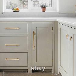 Alloy T Bar Drawer Knobs Closet Pulls Kitchen Cabinet Door Handle Black Golden