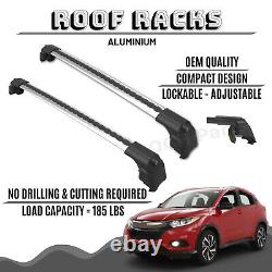 Aluminium Roof Rack Bar Cross Bars For Honda Hr-v (2015-2021) Models