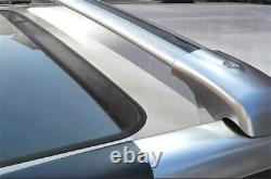Aluminum Cross Bar Fits for Cadillac SRX 2010-2016 Luggage Rack Silver 2PCS/SET