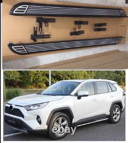 Aluminum For Toyota RAV4 2019-2024 Running Boards Side Step nerf bars peda 2PCS#