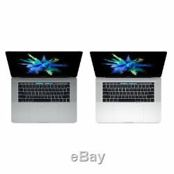 Apple 15.4 MacBook Pro with Touch Bar (Mid 2017 256GB, Space Gray or Silver)