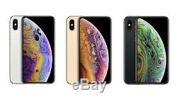 Apple Iphone XS 256GB Silver Gold Space Gray GSM + CDMA Fully Unlocked. New