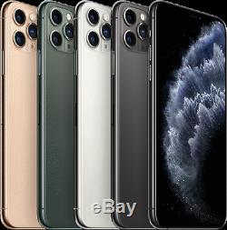 Apple iPhone 11 Pro 64/256/512GB Green Space Gray Silver Gold GSM Unlocked