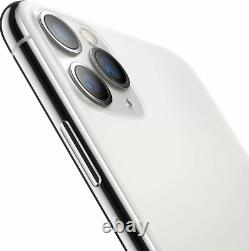 Apple iPhone 11 Pro Max 512GB Silver Verizon T-Mobile AT&T Unlocked Smartphone