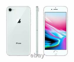 Apple iPhone 8 64GB Fully Unlocked (GSM+CDMA) AT&T T-Mobile Verizon Silver