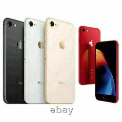 Apple iPhone 8 64GB iOS Smartphone Factory Unlocked NEW Mobile Gray Gold Silver