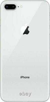 Apple iPhone 8 Plus 256GB Fully Unlocked (GSM+CDMA) AT&T T-Mobile Verizon Silver
