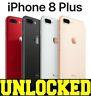 Apple iPhone 8 Plus 64GB 256GB (GSM UNLOCKED) Gray Silver RED SEALED (W)