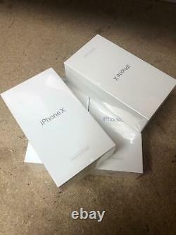 Apple iPhone X 10 64GB Silver Unlocked Sim Free, New CPO Sealed Apple Box