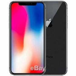 Apple iPhone X 256GB (Factory GSM Unlocked AT&T / T-Mobile) Smartphone