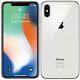 Apple iPhone X 256GB Silver Factory GSM Unlocked AT&T / T-Mobile Smartphone