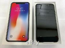 Apple iPhone X 256GB Space Gray/Silver (Unlocked) A1901 AT&T T-MOBILE METRO NEW