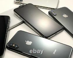 Apple iPhone X 64GB 256GB A1901 A1865 Gray AT&T T-Mobile Sprint Verizon Unlocked