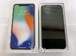Apple iPhone X 64GB/256GB Space Gray/ Silver (GSM Unlocked) A1901 Smartphone