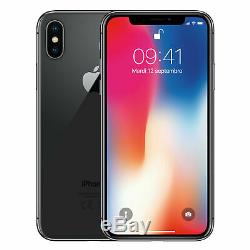Apple iPhone X 64GB GSM Unlocked AT&T / T-Mobile Smartphone Excellent
