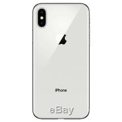 Apple iPhone X 64GB Silver AT&T LTE Cellular GSM MQAK2LL/A