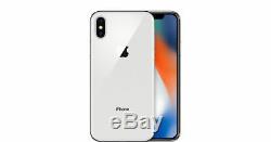 Apple iPhone X 64GB Silver Factory GSM Unlocked (T-Mobile / AT&T) Smartphone