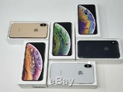 Apple iPhone XS 512GB GSM Unlocked Silver Space Gray Gold NEW OEM Packaging