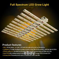 BAR-8000W 800W Spider Samsung LED Grow Light Dimmable Commercial Indoor VS FC800