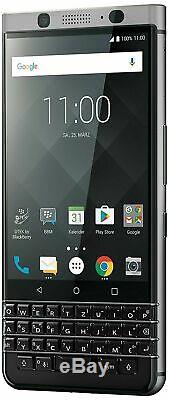 BLACKBERRY KEYONE 4.5 12MP 32GB Unlocked Sim Free Mobile Phone Black Silver