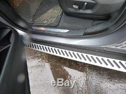 BMW X5 F15 2014-On Abs Side Steps Bars Running Boards Black Silver Accessories