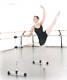 Ballet Barre BD48 Portable 4ft DOUBLE Bar Stretch/Dance Bar Vita Vibe NEW