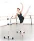 Ballet Barre BD96 Portable 8ft DOUBLE Bar Stretch/Dance Bar Vita Vibe NEW