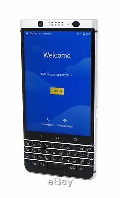 BlackBerry KEYone 4.5 Android Smartphone CDMA Verizon Unlocked 32GB Silver New