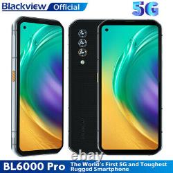 Blackview BL6000 Pro 5G Unlocked Rugged Smartphone 8GB+256GB 48MP 6.36 5280mAh