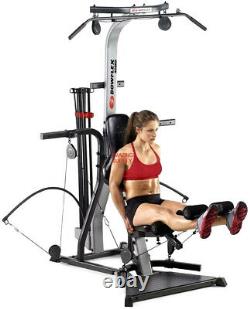 Bowflex Xceed Home Gym Over 65 Exercises Leg Extension, Ab Crunch, Squat Bar