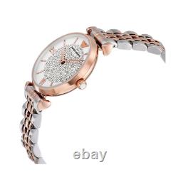 Brand New EMPORIO ARMANI AR1926 Ladies Gianni T-Bar Watch 2 Years Warranty