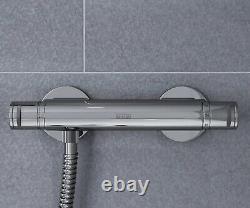 Bristan Artisan Thermostatic Fast Fit Shower Bar Valve Exposed Mixer Handset