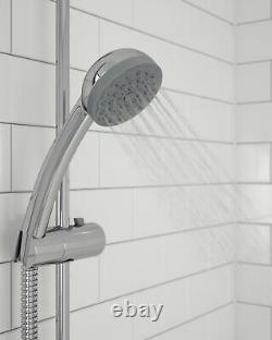 Bristan Zing Thermostatic Cool Touch Shower Bar Valve Exposed Mixer Handset