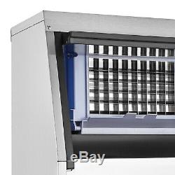 Built-in Commercial Ice Maker Stainless Steel Bar Restaurant Ice Cube Machine