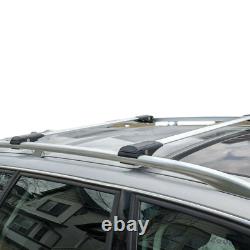 Carrier Roof Rack Cross Bars Silver Set for Chevrolet Uplander 2005-2009